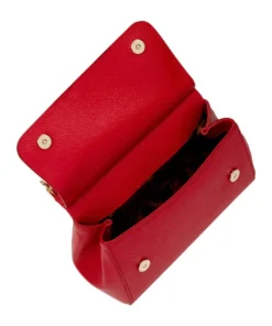 Dolce & Gabbana Small Leather Sicily Top-Handle Bag 80303-RED Top Handle Bags -Dolce & Gabbana online Store dolce gabbana small leather sicily top handle bag 14864745 25211987 1000