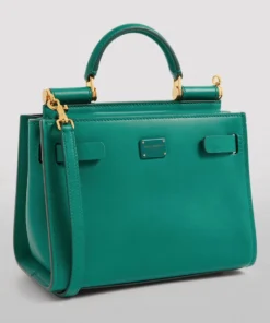 Dolce & Gabbana Small Sicily 62 Top-Handle Bag 8H544-DARK EMERALD Top Handle Bags -Dolce & Gabbana online Store dolce gabbana small sicily 62 top handle bag 15245427 26235723 1000