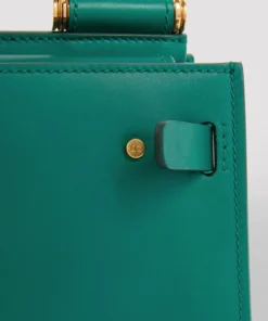 Dolce & Gabbana Small Sicily 62 Top-Handle Bag 8H544-DARK EMERALD Top Handle Bags -Dolce & Gabbana online Store dolce gabbana small sicily 62 top handle bag 15245427 26235731 1000