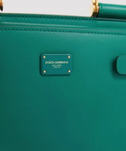Dolce & Gabbana Small Sicily 62 Top-Handle Bag 8H544-DARK EMERALD Top Handle Bags -Dolce & Gabbana online Store dolce gabbana small sicily 62 top handle bag 15245427 26235732 1000