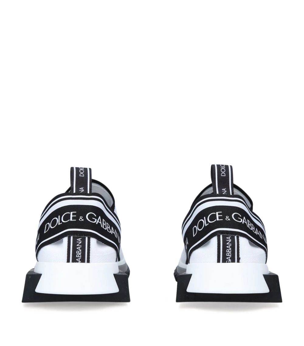 Dolce & Gabbana Sorento Sock Runner Sneakers WHITE Low-Top Sneakers 2 Dolce & Gabbana Sorento Sock Runner Sneakers WHITE Low-Top Sneakers - Image 2