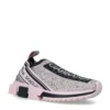 Dolce & Gabbana Sorrento Crystal Sneakers PINK Low-Top Sneakers