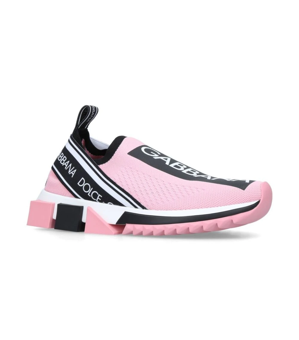 Dolce & Gabbana Sorrento Logo Sneakers pink comb Slip-On Sneakers 1 Dolce & Gabbana Sorrento Logo Sneakers pink comb Slip-On Sneakers