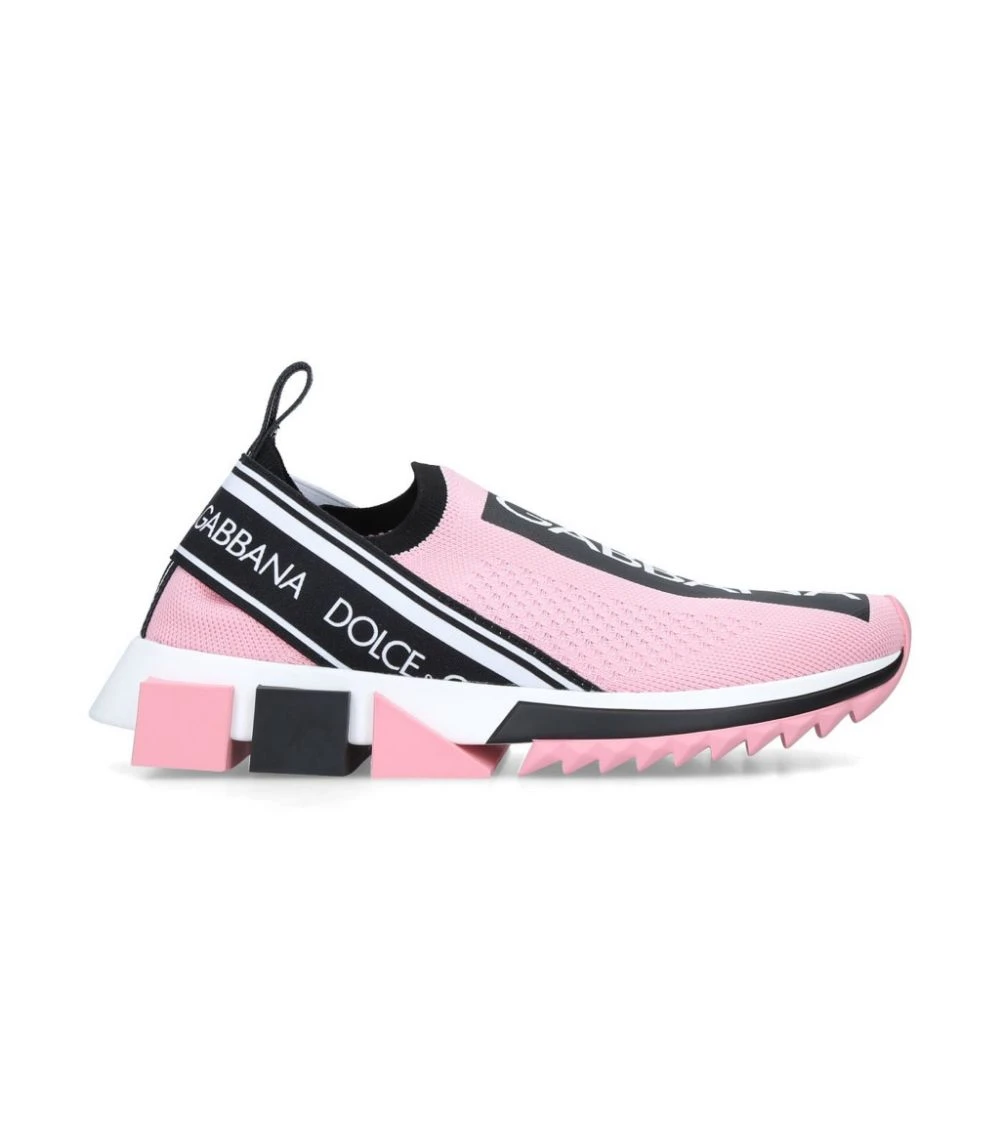 Dolce & Gabbana Sorrento Logo Sneakers pink comb Slip-On Sneakers 3 Dolce & Gabbana Sorrento Logo Sneakers pink comb Slip-On Sneakers - Image 3