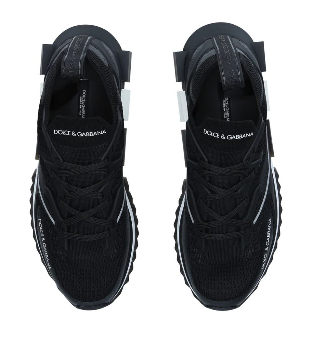 Dolce & Gabbana Sorrento Sneakers BLACK Low-Top Sneakers 4 Dolce & Gabbana Sorrento Sneakers BLACK Low-Top Sneakers - Image 4