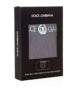 Dolce & Gabbana Sport Crest Boxer Briefs BLACK -Dolce & Gabbana online Store dolce gabbana sport crest boxer briefs 14803006 25198973 1000