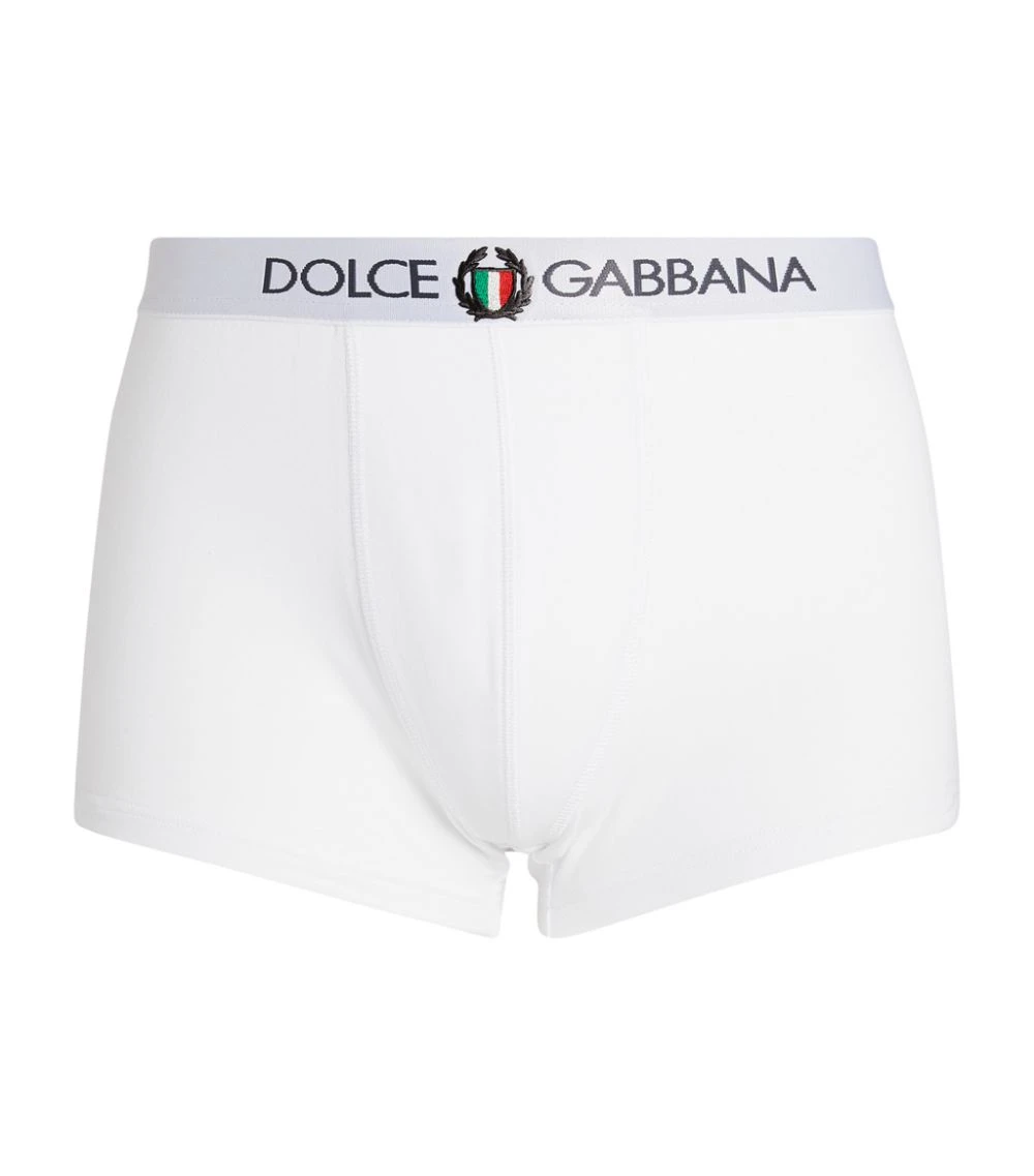 Dolce & Gabbana Sport Crest Trunks W0800WHITE Boxers 1 Dolce & Gabbana Sport Crest Trunks W0800WHITE Boxers