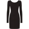 Dolce & Gabbana Strap-Detail Mini Dress N0000-BLACK Mini Dresses