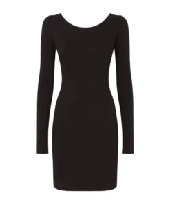 Dolce & Gabbana Strap-Detail Mini Dress N0000-BLACK Mini Dresses