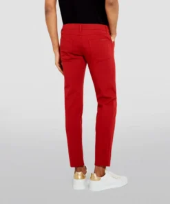 Dolce & Gabbana Stretch Cotton Trousers R2245-COLAR RED Chinos 8 Dolce & Gabbana Stretch Cotton Trousers R2245-COLAR RED Chinos -Dolce & Gabbana online Store dolce gabbana stretch cotton trousers 15001769 25428701 1000