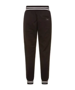 Dolce & Gabbana Stripe Trim Sweatpants N0000-BLACK -Dolce & Gabbana online Store dolce gabbana stripe trim sweatpants 15297755 26705649 1000