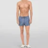 Dolce & Gabbana Striped Swim Shorts HTPZK-RIGA KAKI FDO. Swimwear