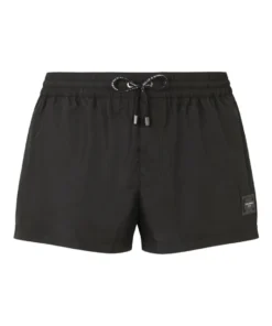Dolce & Gabbana Swim Shorts and Bag N0000-BLACK Swimwear