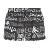 Dolce & Gabbana Text Shorts HNSFW-LOGO4 BCO FDO Swimwear