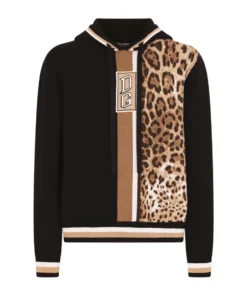 Dolce & Gabbana Virgin Wool Hoodie S9000-COMBINED COL Jumpers