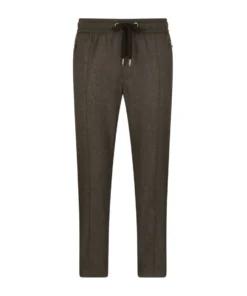 Dolce & Gabbana Virgin Wool Sweatpants S8290-MELANGE GREY