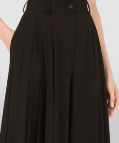 Dolce & Gabbana Virgin Wool Wide-Leg Trousers N0000-BLACK Tailored Trousers -Dolce & Gabbana online Store dolce gabbana virgin wool wide leg trousers 16847091 33331239 1000