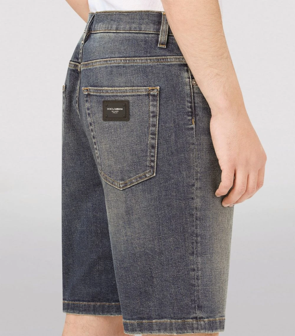 Dolce & Gabbana Washed Denim Shorts S9001-COMBINED COL 5 Dolce & Gabbana Washed Denim Shorts S9001-COMBINED COL - Image 5