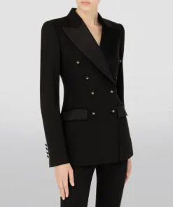 Dolce & Gabbana Wool-Silk Blend Double-Breasted Blazer N0000-BLACK Blazers 11 Dolce & Gabbana Wool-Silk Blend Double-Breasted Blazer N0000-BLACK Blazers -Dolce & Gabbana online Store dolce gabbana wool silk blend double breasted blazer 17712087 37210194 1000