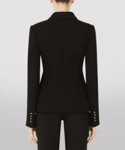Dolce & Gabbana Wool Tailored Jacket N0000-BLACK Blazers 8 Dolce & Gabbana Wool Tailored Jacket N0000-BLACK Blazers -Dolce & Gabbana online Store dolce gabbana wool tailored jacket 17350842 35704146 1000